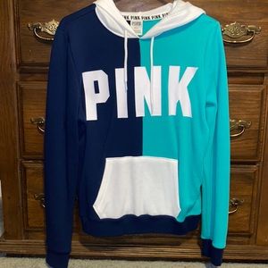 Pink hoodie new condition size medium